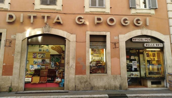 Poggi: serving Rome artists since 1825