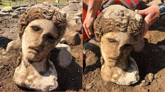 Experts say ancient head found in Rome is Dionysus
