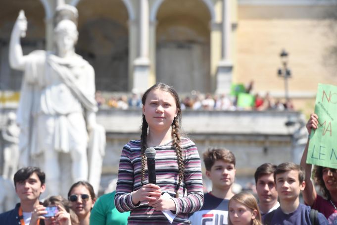 Fridays for Future protests in Rome and across Italy