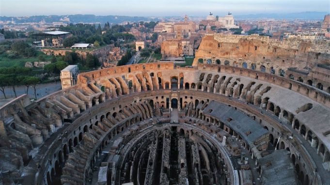 Tourist caught flying drone over Colosseum