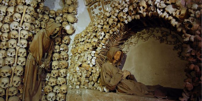 Decorated With 4,000 Skeletons, This Roman Church Will Have You Pondering  Your Own Mortality, Travel