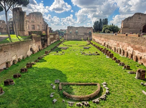 Honey and olive oil on Rome's Palatine Hill
