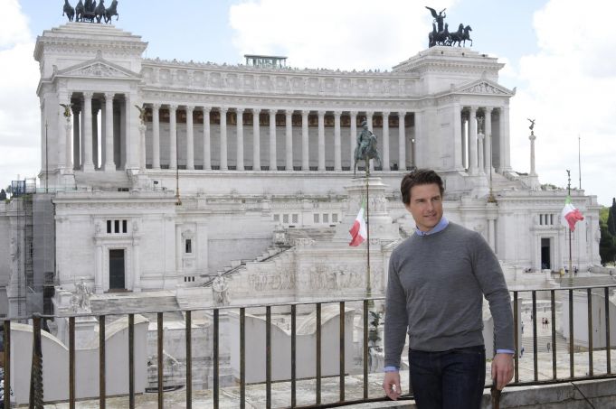 tom cruise hotel rome