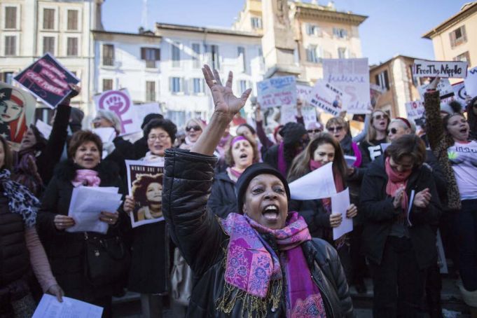 Women's March Rome 2020