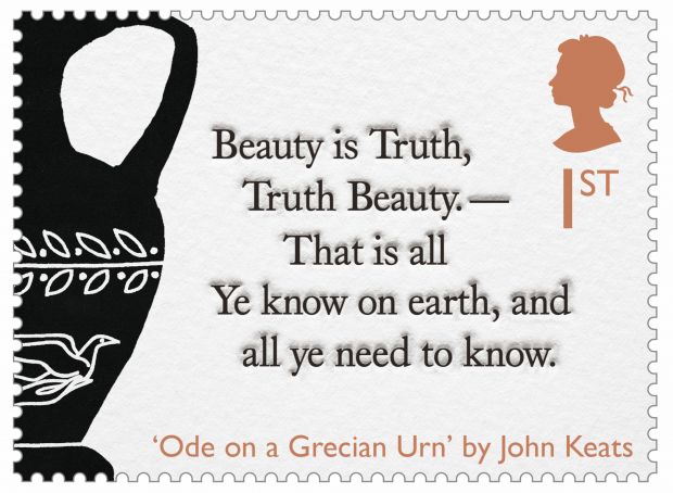Romantic poets celebrated on stamps