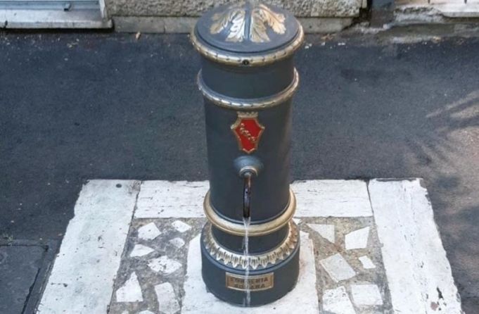 Rome's most beautiful nasone fountain