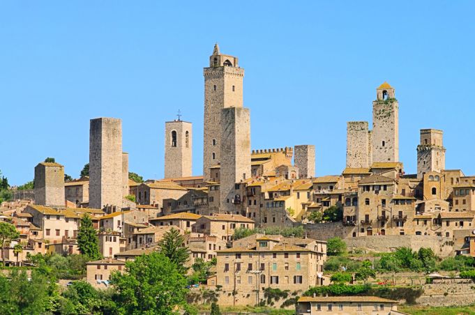 San Gimignano: A town of fine towers in Tuscany