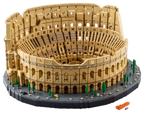Lego unveils its biggest set ever: a 9,000-brick Colosseum