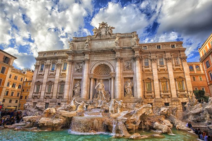 Trevi Fountain in Rome