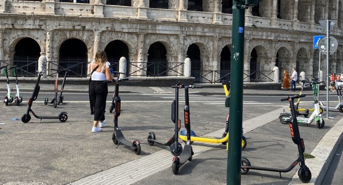 Rome mayor hails success of electric scooters