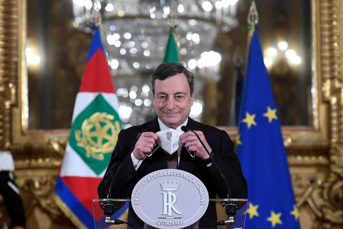 Mario Draghi sworn in as Italy's prime minister