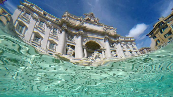 Trevi Fountains coins