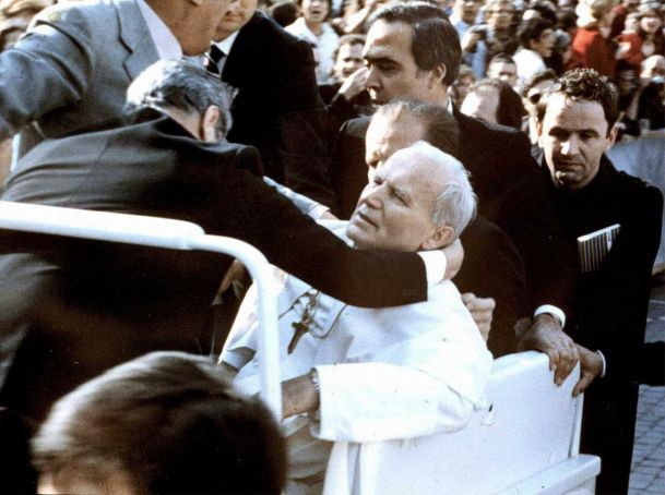 The day Pope John Paul II was shot in St Peter's Square