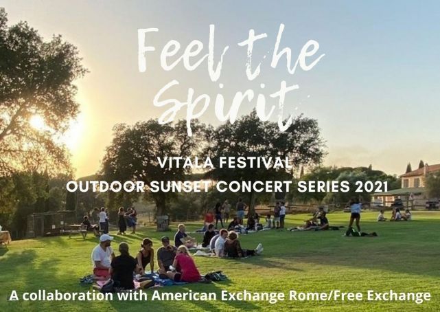 Vitala Festival Rome: Outdoor Sunset Benefit Concert & Picnic