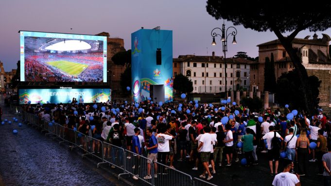 Italy-England: Where to watch the Euro 2020 final in Rome