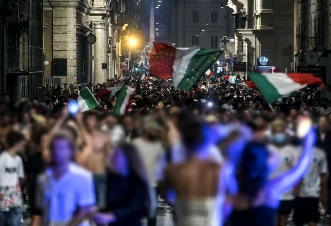 Rome covid boom after Italy's Euro 2020 win