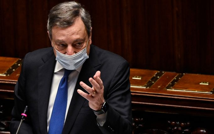 Italy PM says covid vaccine essential to face Omicron