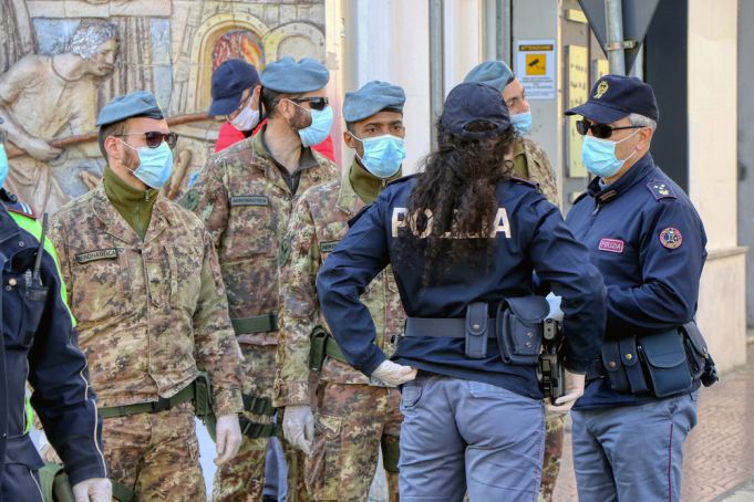 Italy orders police, soldiers and teachers to get covid vaccine