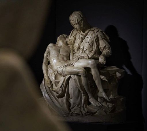 Italy displays Michelangelo's three Pietà sculptures together for first time