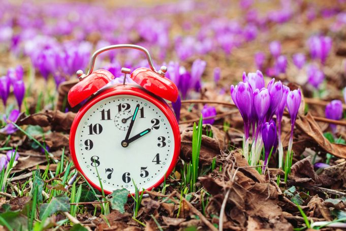 Clocks spring forward on 27 March 2022