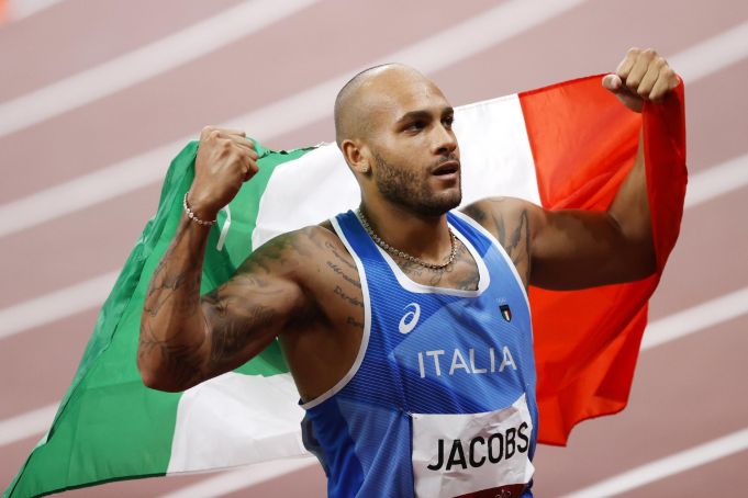 Italy's Marcell Jacobs wins 60m race with new European record