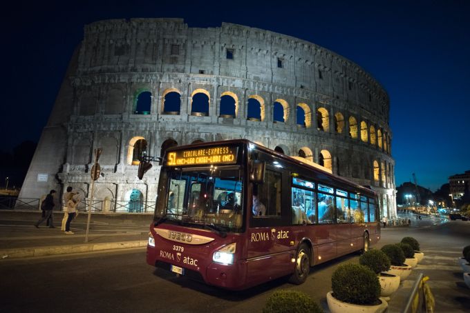 Rome bus and metro strike on 29 March