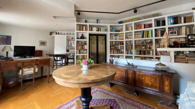 Rome, Italy: Sunny apartment for rent in elegant Parioli area