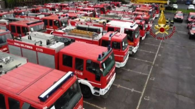 Italy donates 45 fire engines to Ukraine