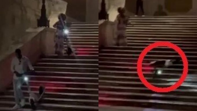 US tourist causes €25,000 damage to Rome's Spanish Steps by throwing electric scooter
