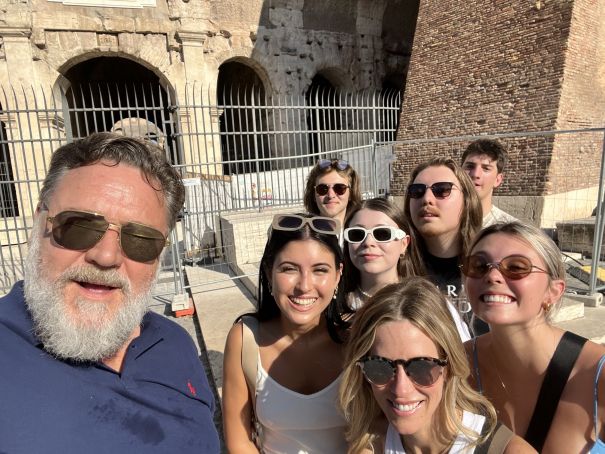 Why Russell Crowe is a gift to Rome tourism