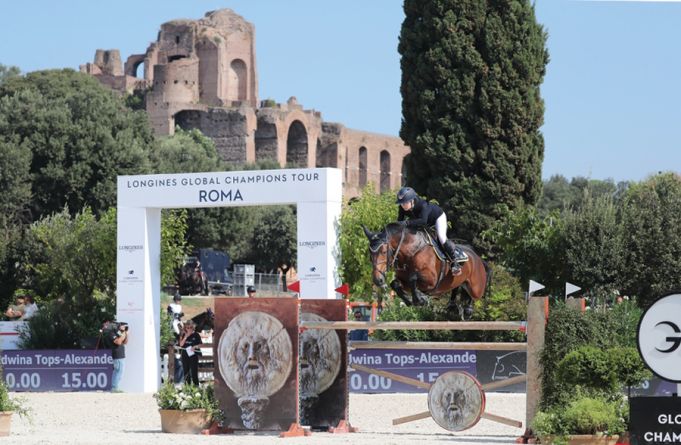 Rome's Circus Maximus hosts Longines show jumping event