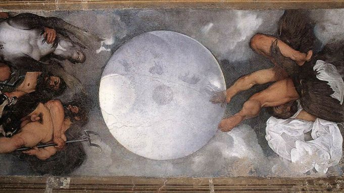 Putri menghadapi penggusuran dari vila Roma dengan mural Caravaggio