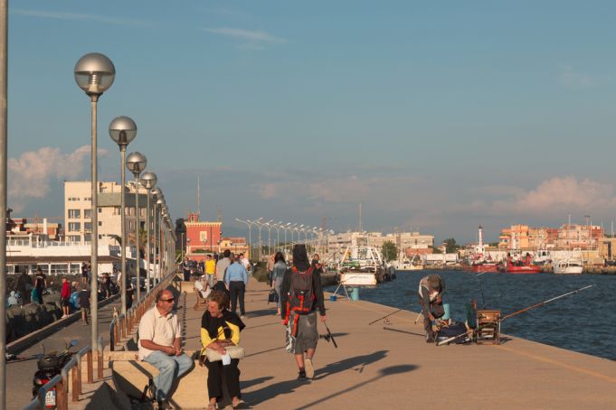 Fiumicino port