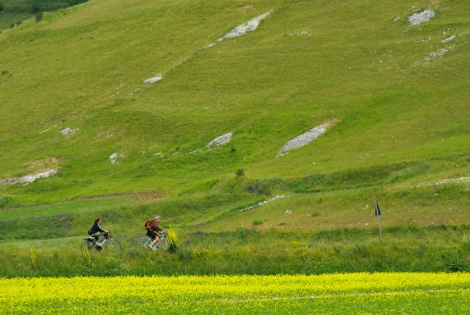 Biking in Umbria