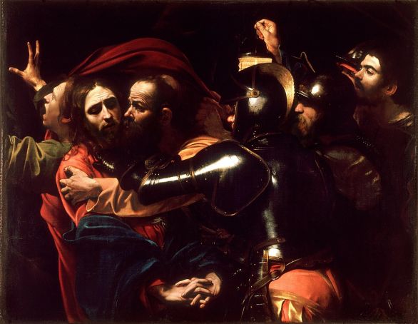 The Taking of Christ, Michelangelo Merisi da Caravaggio