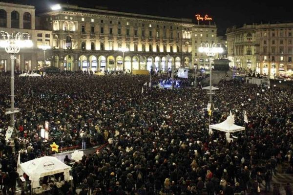 Beppe Grillo ends campaign in Piazza S Giovanni - image 3