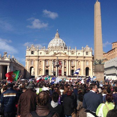 St Peter’s shines for Pope Francis - image 1