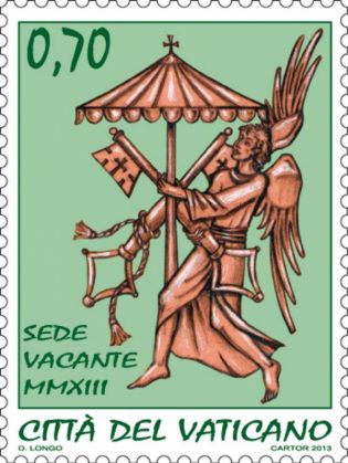 Sede vacante stamps and coins - image 1