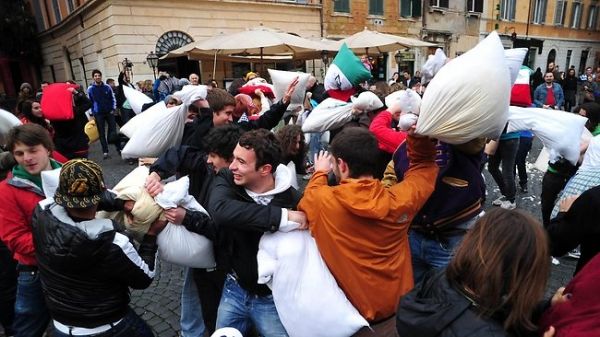 Rome Pillow Fight - image 1