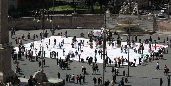 Pagina Bianca in Piazza del Popolo - image 2