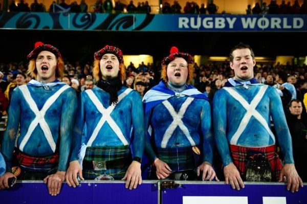 Italy-Scotland rugby game in Rome - image 1