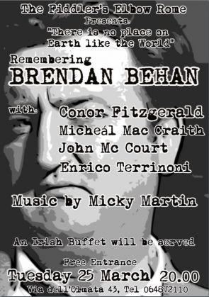 Brendan Behan remembered in Rome - image 2