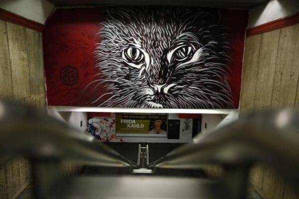 Street art in Spagna metro station - image 2