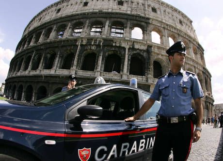 US tourists caught carving initials on Colosseum - image 2