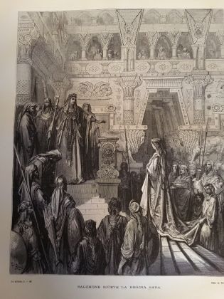 Ancient Bible with 230 original Gustave Doré illustration (Gospel too) - ed. 1869 - image 1