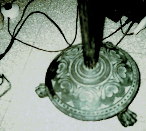 Ancient bronze and brass floor lamp end of XIX Century - image 4