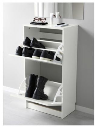 Shoe Rack - Bissa IKEA White - image 4