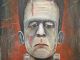 Frankenstein master painting oil on canvas portrait, Italian art - image 2