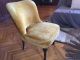 Vintage set of chairs and ottoman - image 3