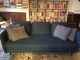 Blue couch, one year old & perfect condition - image 1